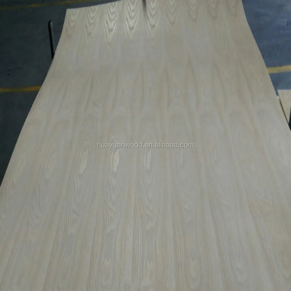 Factory Directly Sale AA+  AA Grade 4mm Straight Line Natural Teak oak  ASH Veneer Plywood