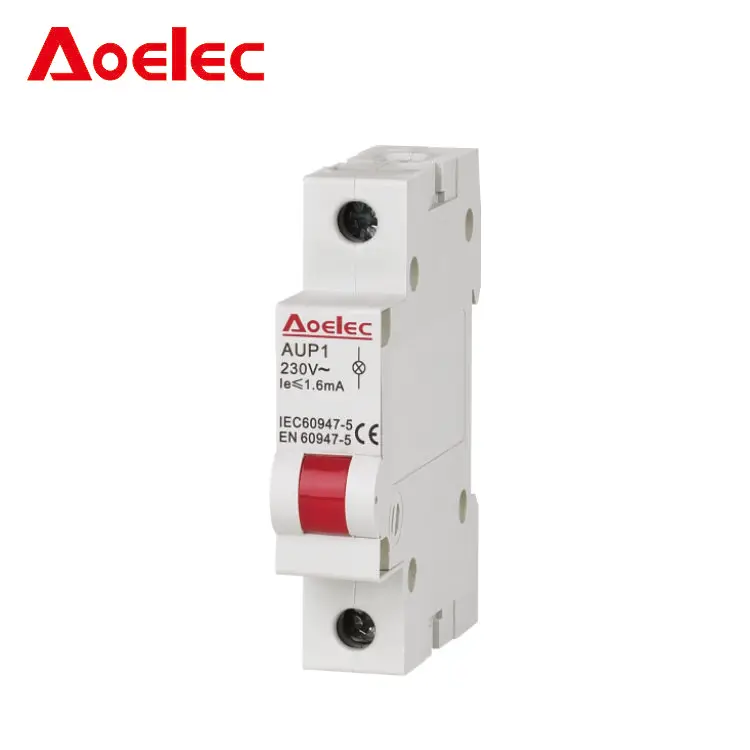 AUP1 Electrical Din rail 12V Indicator Light lamp