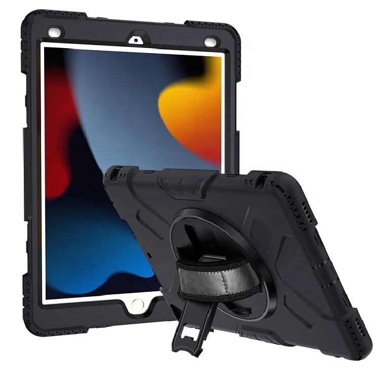 2m grade heavy duty shockproof protective tablet case for ipad 10.2 cover for ipad 9th generation case