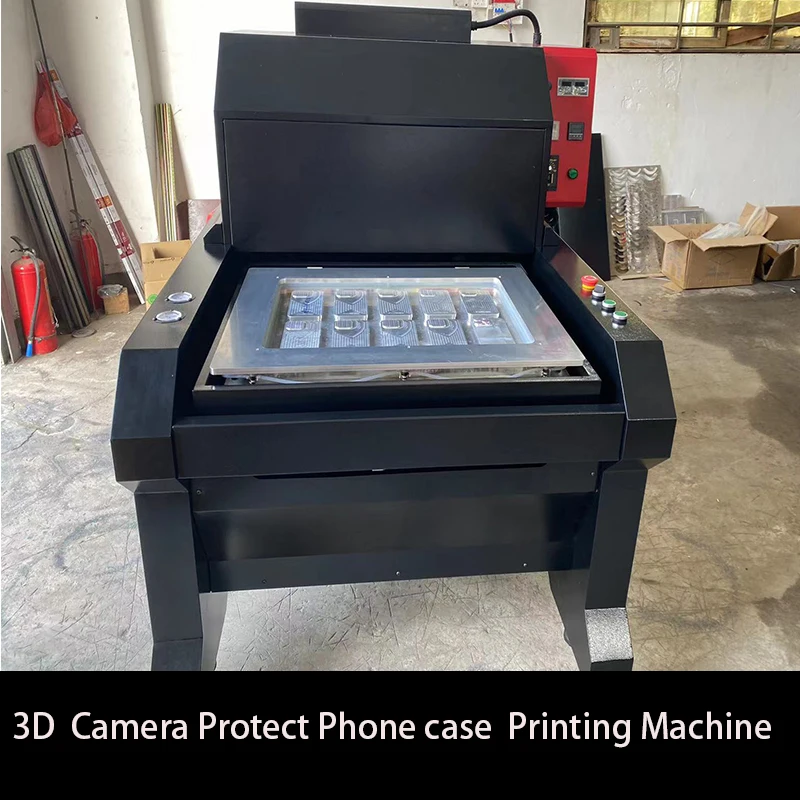 10 piece in 1 time ,A2 sublimation blank 3D  Plastic TPU Camera protect phone case Printing Vacuum machine