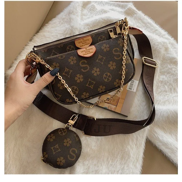 Hot Sell 3 pieces Composited Handbags Fashion Luxury Designer Bags