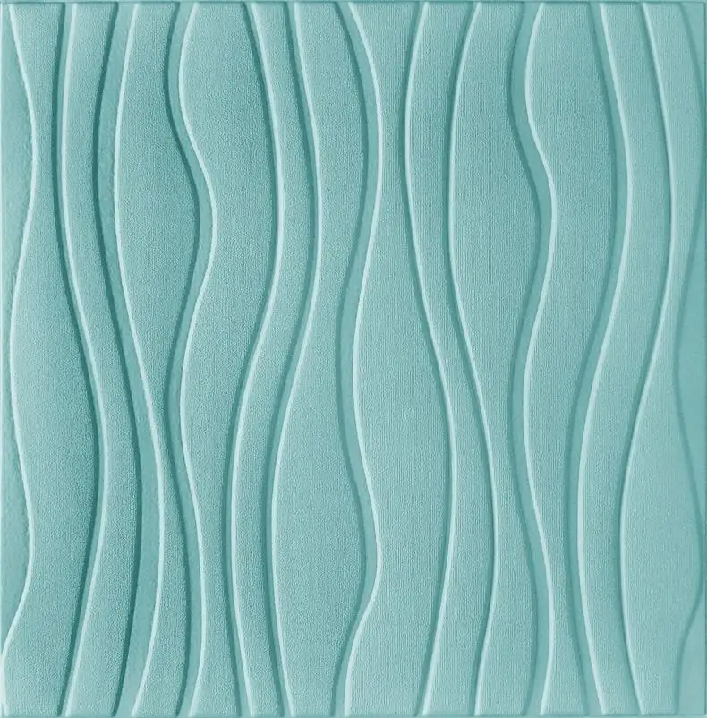 Custom Full Colors 3D Brick PE Foam Wall Panel 3D Brick Wallpaper/stickers