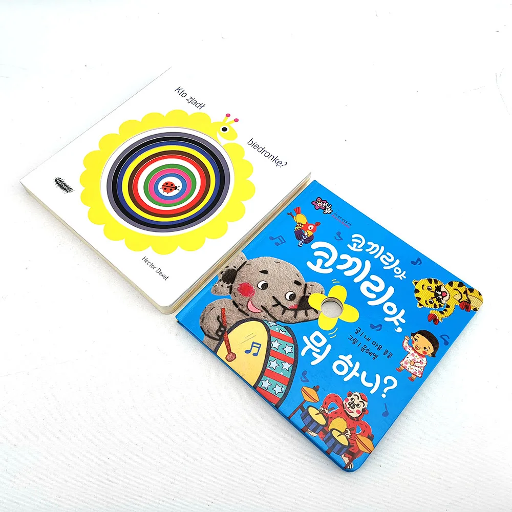 Customized children boardbook printing, cheap english story book board