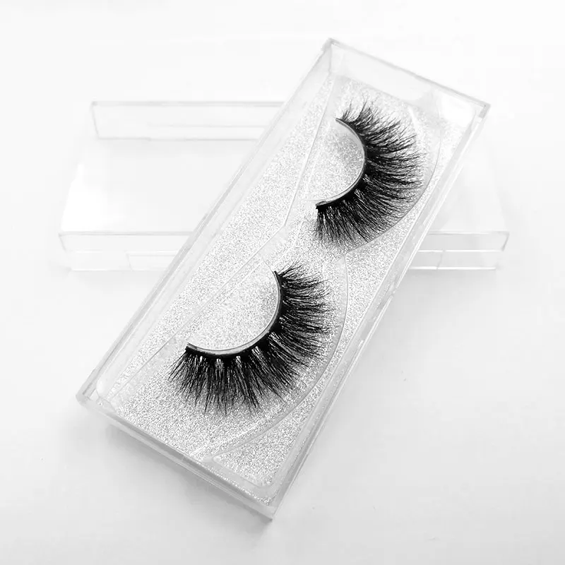 
Golden Supplier 100%Mink Lashes Handmade 100% Siberian Mink Eyelashes Private Label 6D Mink Lashes 