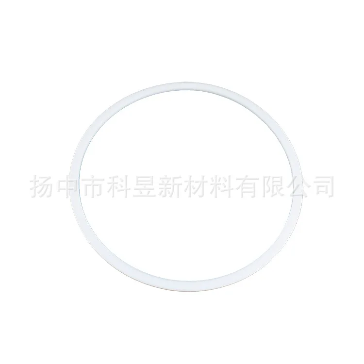 Factory supply PTFE gasket0Type seal ring Teflon flange White Shim can be customized