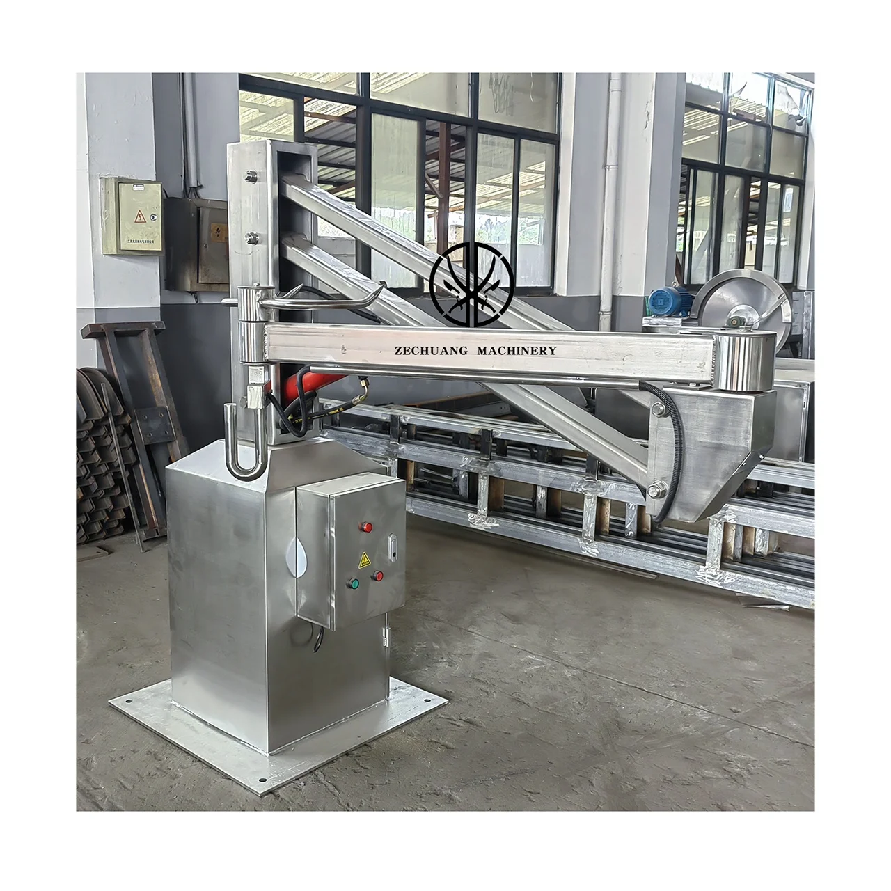 Mutton Pork Beef Abattoir Machine Slaughtering Equipment Carcass And Meat Loading Machine Arm Cattle Unloading Machine Hand