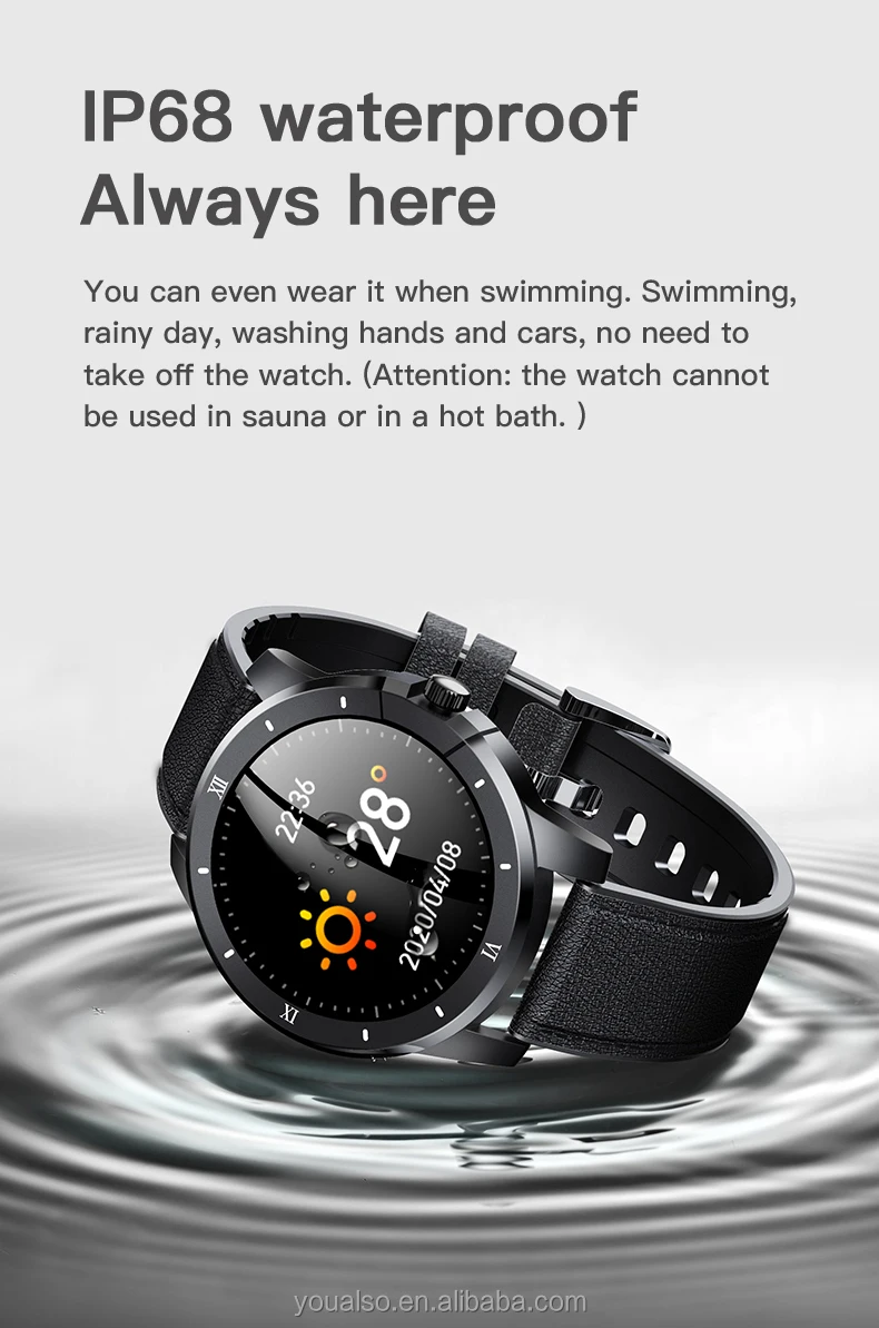 2023 New Waterproof IP68 Health Monitor Smart Watch Music Player BT Call Sport Reloj Fitness Bracelet Smartwatch For Android/IOS