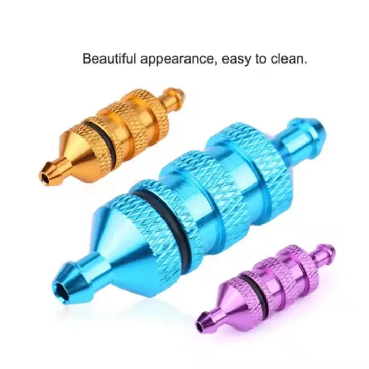 1:8 1:10 RC Model car HSP upgrade parts 02156 Aluminum alloy oil filter Metal oil filter 94122 upgrade parts