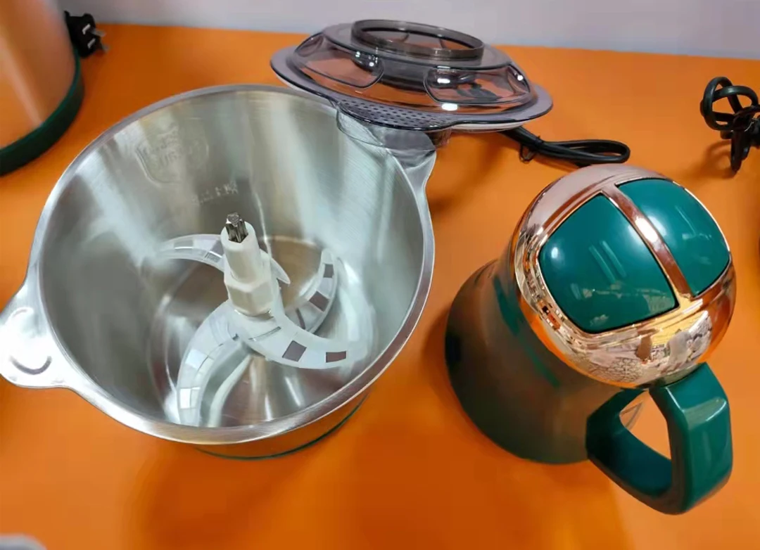 Hot Sale 300W  4 Blades Knife Home Use Stainless Steel Meat Grinder Professional  Mini Electric Food Blender