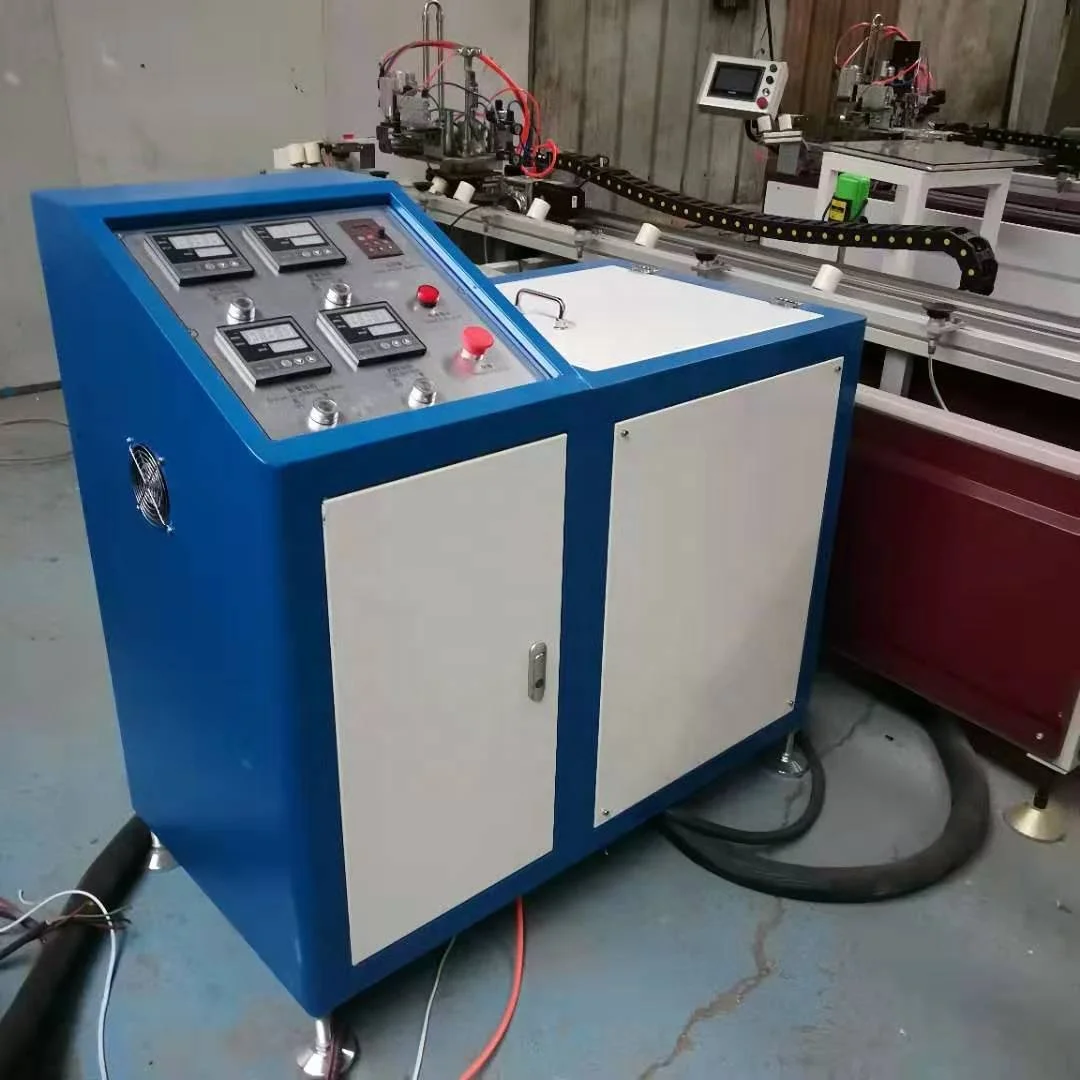 Insulated glass hot melt extruder machine double glazed glass sealing machine
