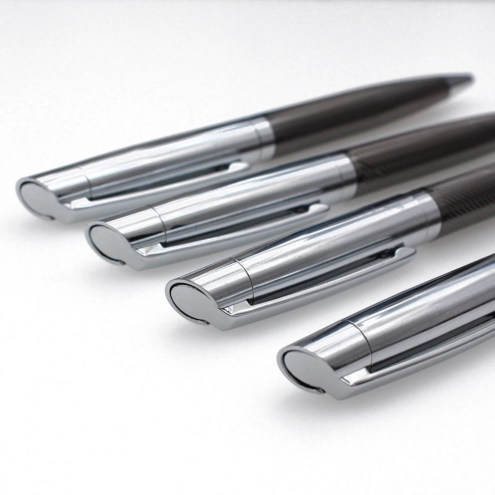 High quality Handmade Metal Luxury Custom Pens Wholesale Brass Bal Point Pens Writing Twist Metal Ball Pen