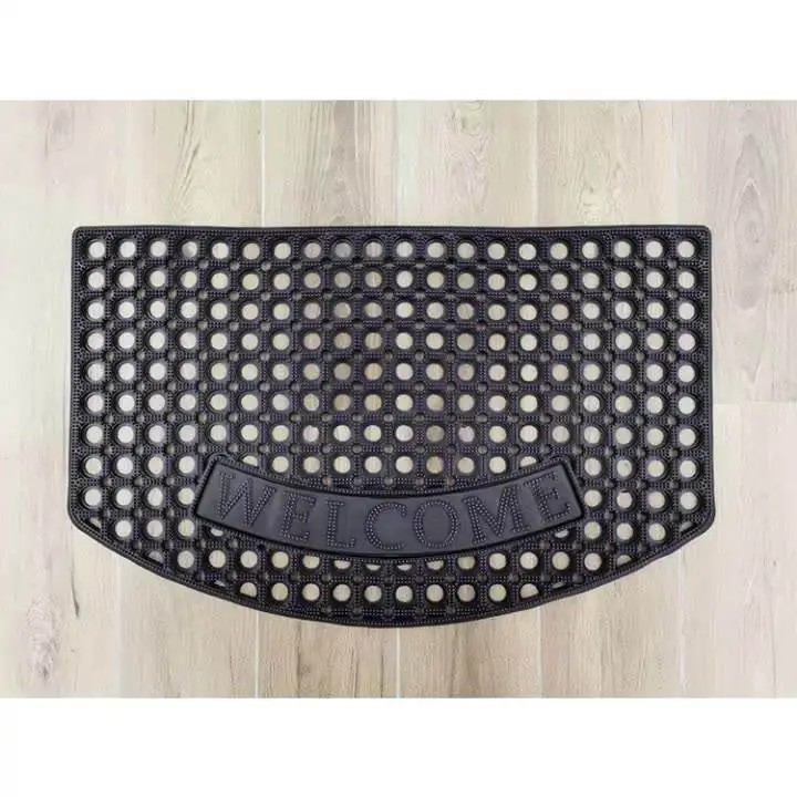 Best Selling Durable Using  Non-slip Door Mat With Hole Wet Area Anti Fatigue Kitchen Floor Mat Drainage Rubber Mat
