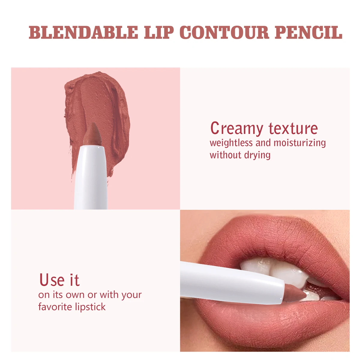 Wholesale Private Label Lip Liner Pencils No Transfer Matte Waterproof Plumping Long-lasting Stay Lipliner
