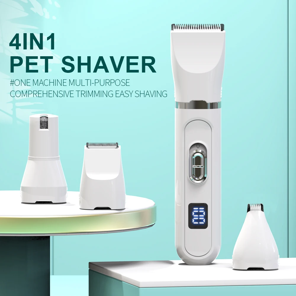 Professional New Pet Hair Clipper Power Low Noise Electric Hair Cutter for Cat Dog