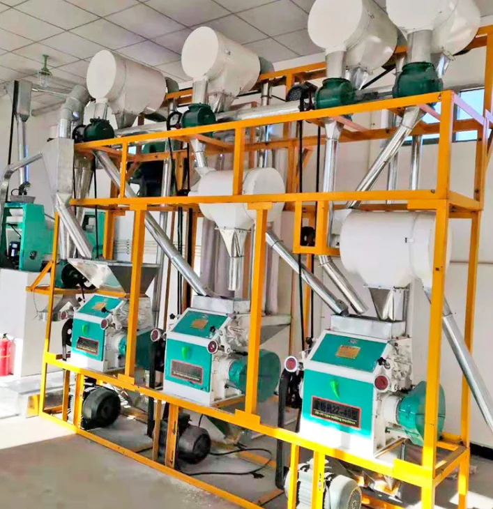 New Product 2019 Corn Plant With Low Price Milk White Wheat Flour Mill Machine