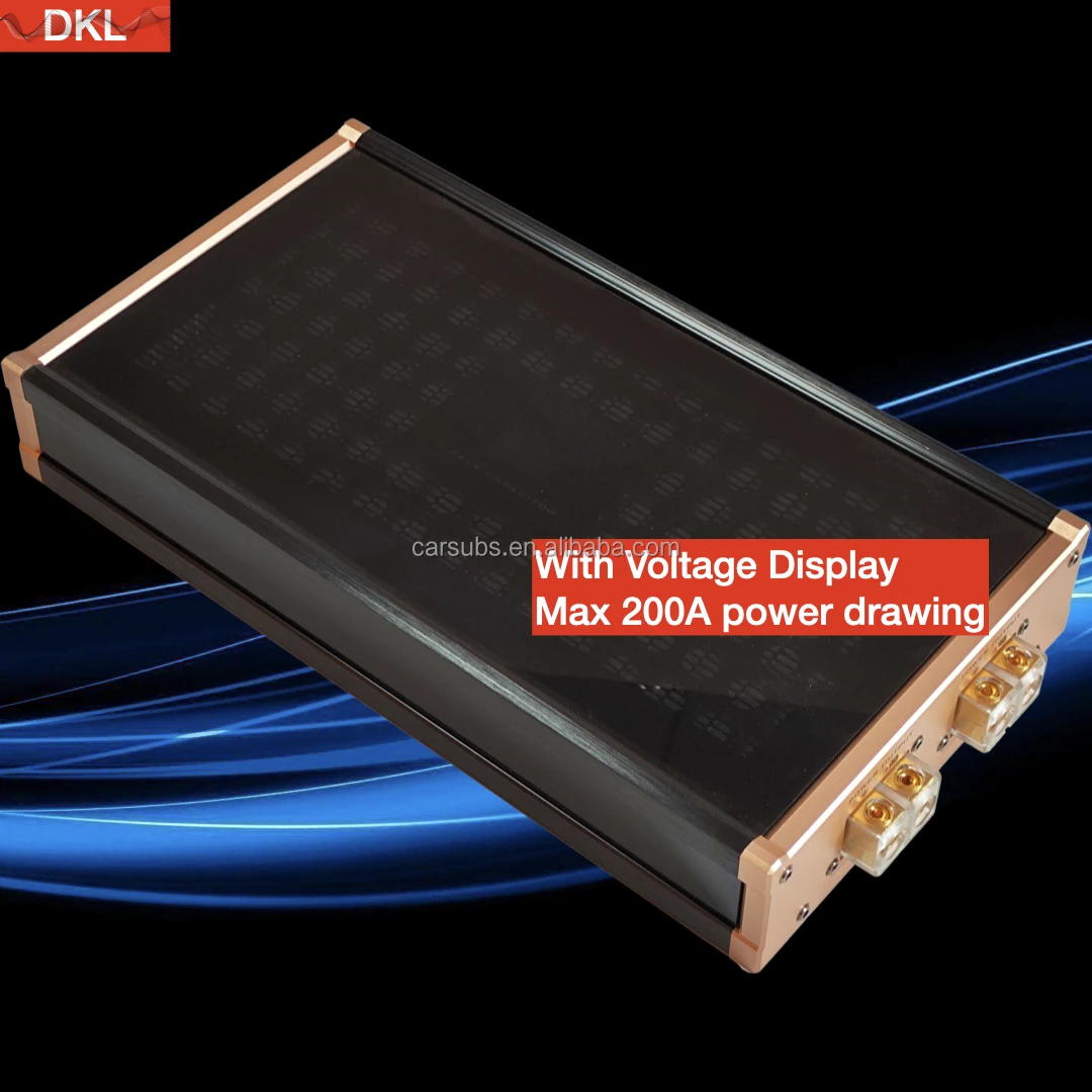 Car Stereo Amplifier Capacitors 100pcs  2000W 1 Farad 200A Capacitors Bank for Car Power Amplifier