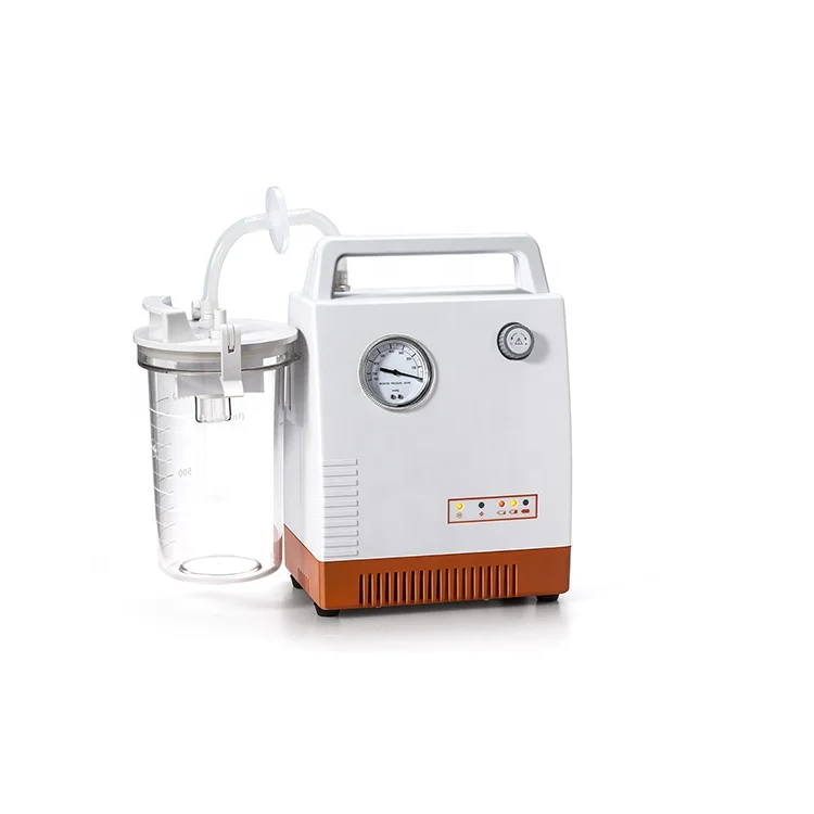 Medical Electric Vacuum Suction Aspirator Pump Apparatus Unit Single Bottle Surgical Suction Machine Device