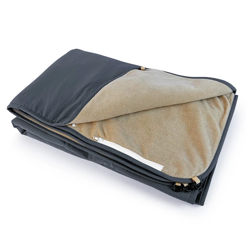 Low Voltage 12V Electric Heated Camping Outdoor Blanket With 3 Heat Adjustments