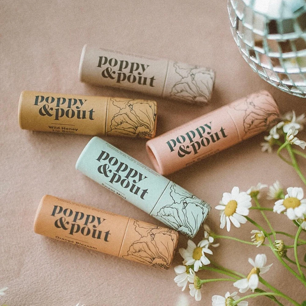 Hot sale biodegradable environmental lipstick tube paper tube push-up container shipped within 7 days lipstick packaging
