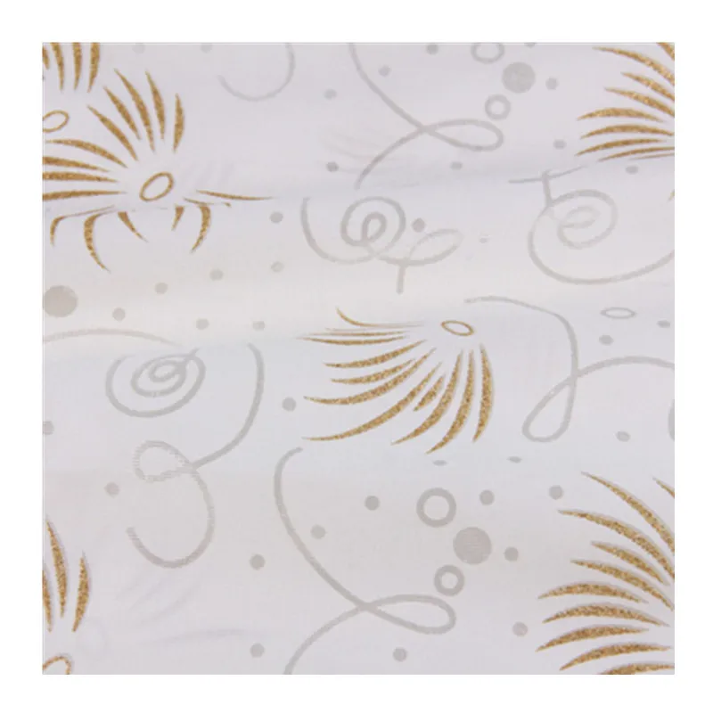Creamy-white breathability soft fabric not easy to pilling mattress fabric