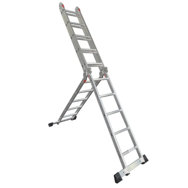 EN131 Factory Supply Multifunction Ladder Aluminum Folding Ladder platform ladder 3.5m