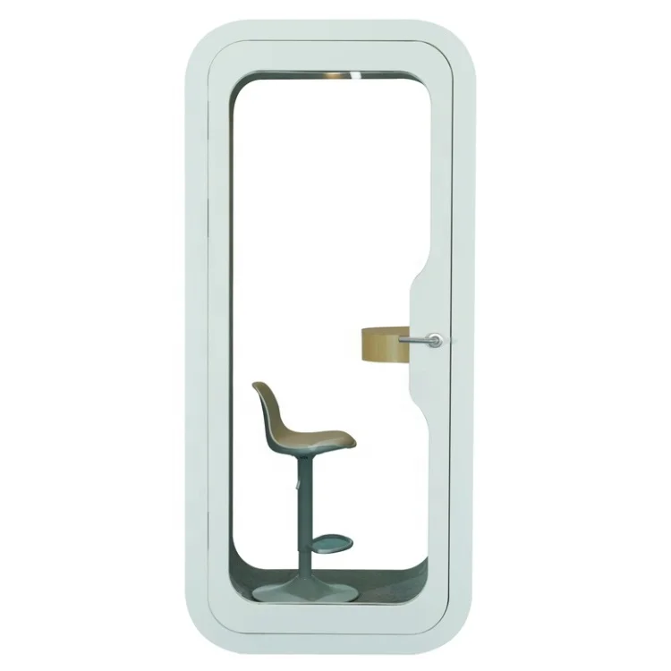 Factory custom soundproof telephone booth portable pod home office furniture mobile office pod
