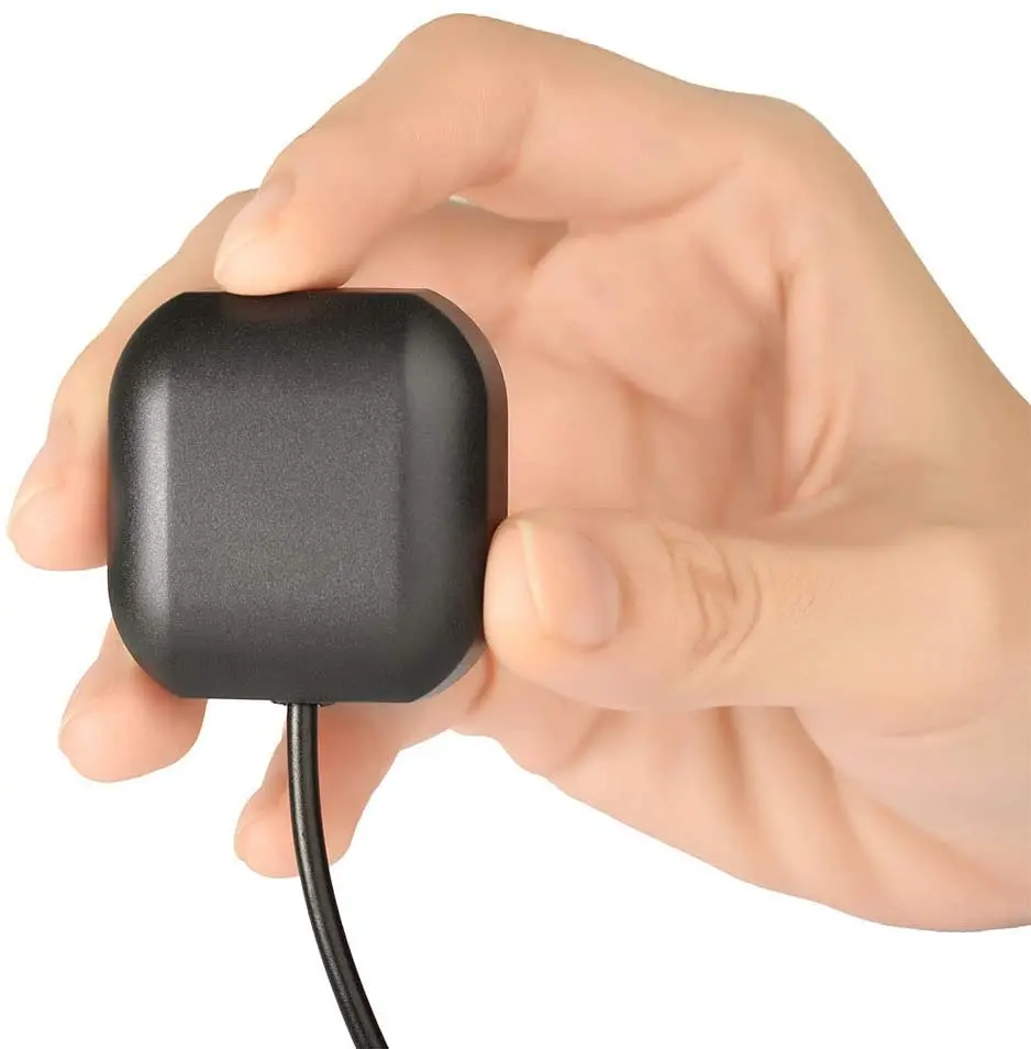 Автомобильная внешняя навигация с высоким коэффициентом усиления, 1575,42 МГц, активная антенна Gnss 28 дБи для автомобильного приемника, автомобильная мини-Антенна Gps, автомобильная антенна