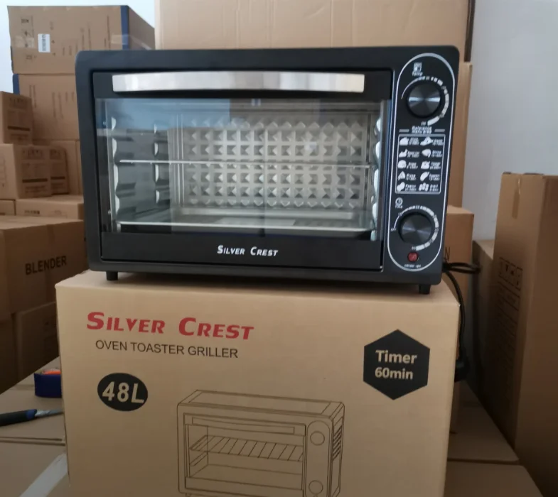 48 л кухонное оборудование настольная печь для торта микроволновая печь портативная печь для пиццы с грилем