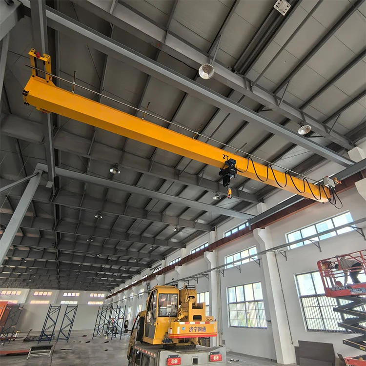 3ton 5ton 6ton 7ton 10 ton Workshop LX Type Under Hanging Suspension Single Girder Electric Bridge Crane