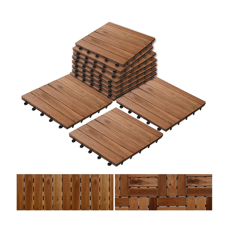 Влагостойкая композитная плитка для творчества 30x30 wpc