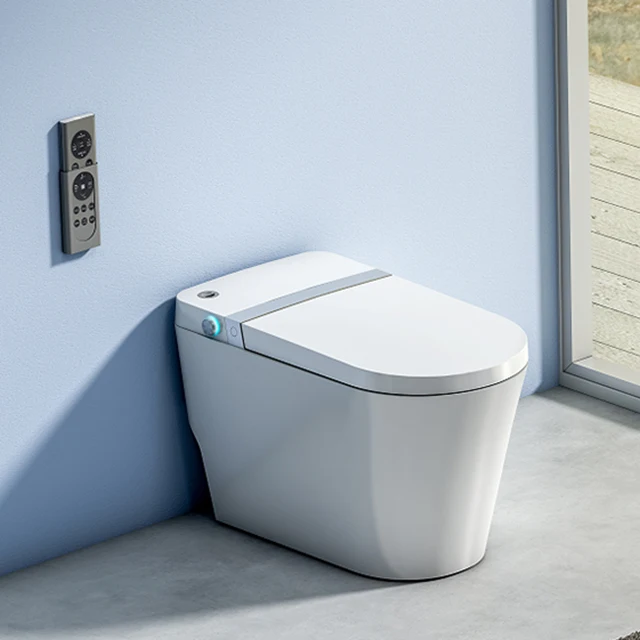 America Design Hotel Bathroom Ceramic Smart Toilet