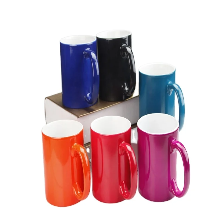 Prosub High Quality Diy Printable 11oz Sublimation Blank Color Changing Cup Glossy Mug Sublimation Ceramic Photo Magic Mugs