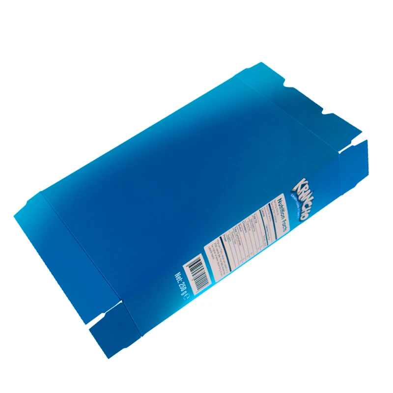 Low moq custom printed oatmeal package rectangle carton cereal crispy corn flakes paper packaging boxes