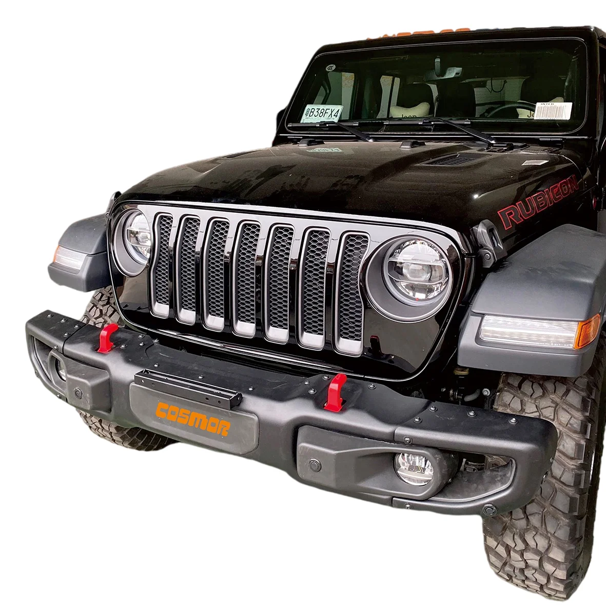 Cold Roll Steel 10th Anniversary Front  bumper  for Jeep  Rubicon JL 2018 & 2019 4DR, 2DR and Jeep  Gladiator JT