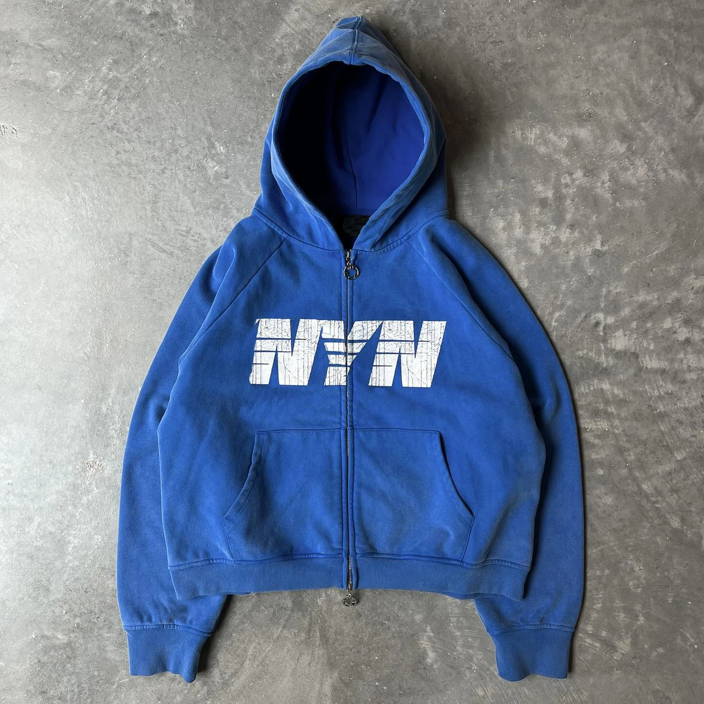 custom cotton high quality distressed print zip up heavyweight hoodie and flared sweatpants sets sweatsuit tracksuit for men