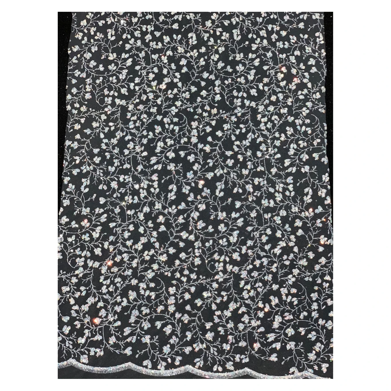 New evening dress wedding dress Gold-spraying mesh clothing mesh skirt yarn clothing fabric ideas Gold-spraying