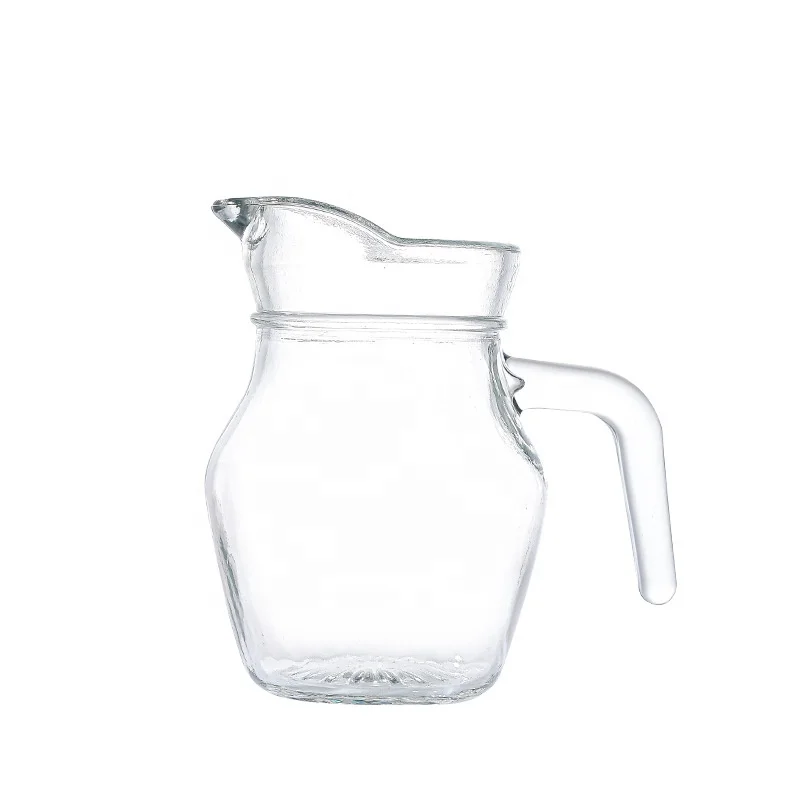 0.5L 1.0L стеклянный кувшин для воды сок молоко