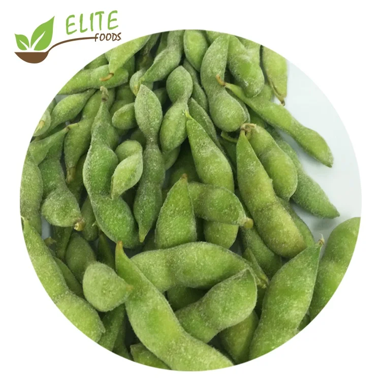 Новый урожай замороженные бобы Edamame от производителя замороженные зеленые соевые бобы замороженные зеленые edamame Высокое качество Хорошая цена