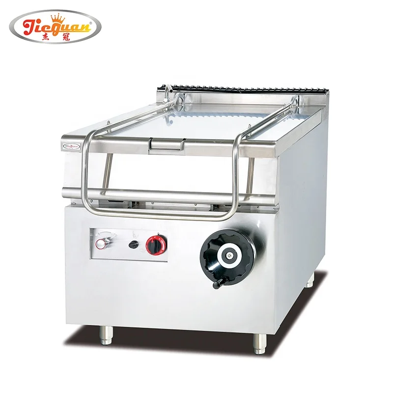 Коммерческая газовая наклонная сковорода кухонное оборудование