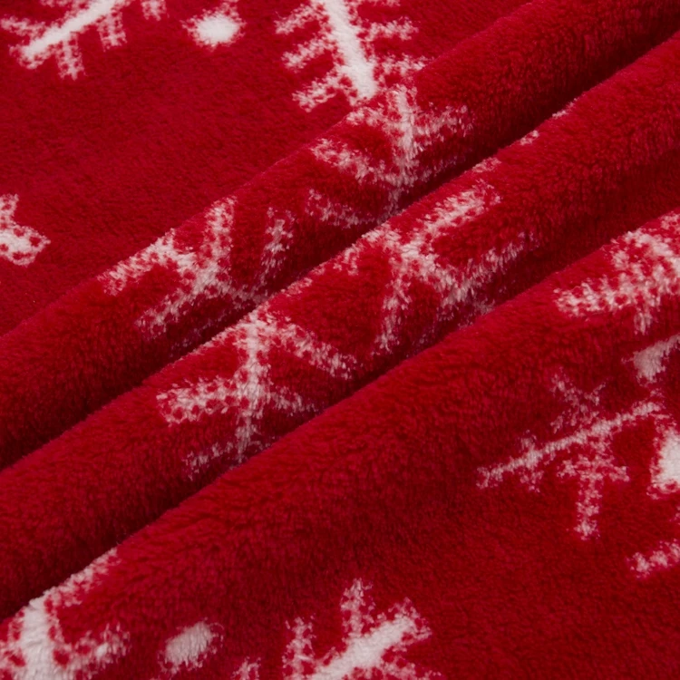 wholesale austrian purple fleece fabric custom print sherpa fleece fabric