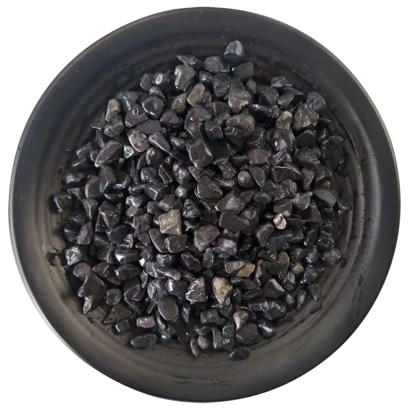 Factory Outlet Colorful Polished Natural Stone Pebbles Snow White Gravel for Garden Decoration and Road Paving