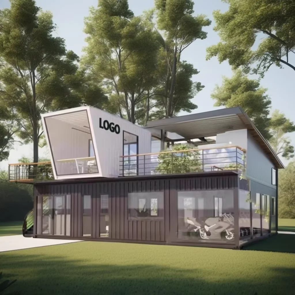 Container Mobile Villa Live-in Integrated Housing Light Steel Sunroom B&B Activity Boarding House