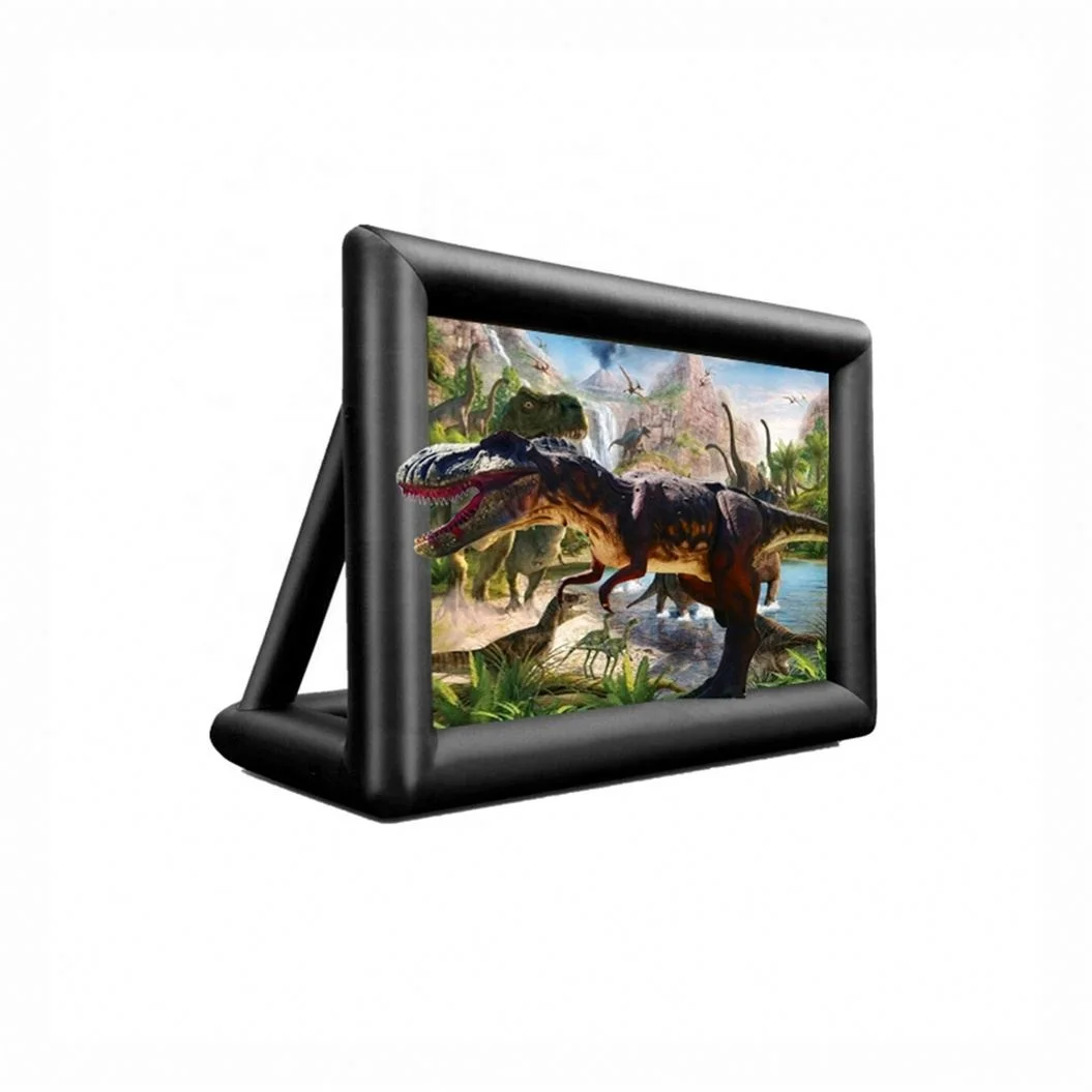 Popular Outdoor Backyard Cinema  Inflatable 100 In Projector Screen With Tripod