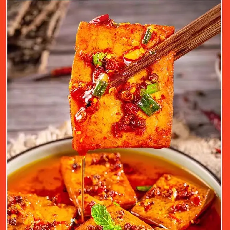 Wholesale Mixed Dried Tofu Snacks Spicy Instant Vegan Food with Exotic Flavor Healthy Bean Products