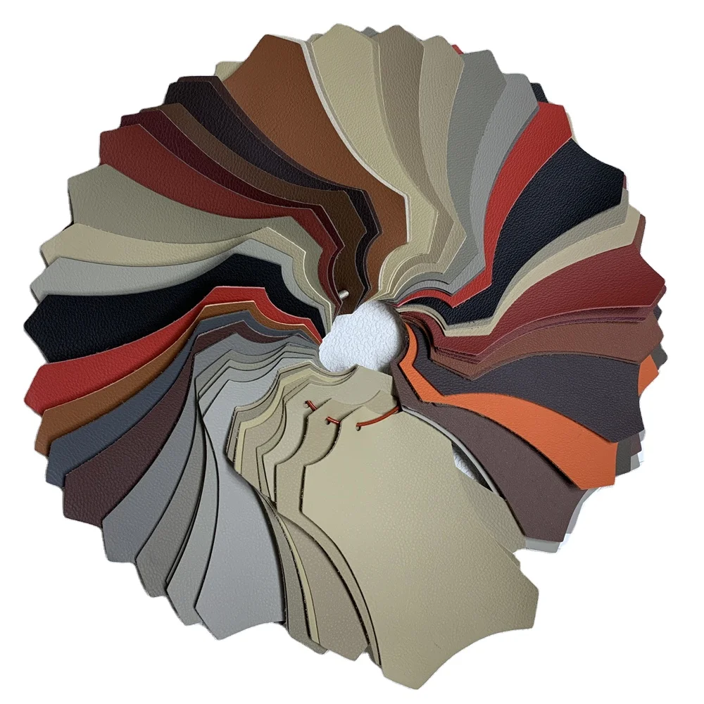 High quality microfiber faux leather fabric for car interiors Napa leather materials sofa cover upholstery