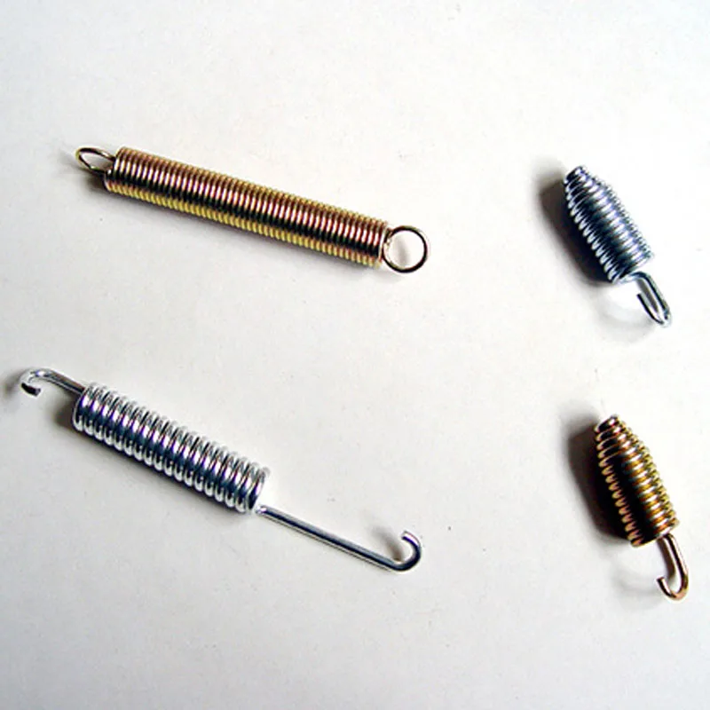 5.0mm Diameter Steel Tension Spring Pullback Draught Wire with 30mm Outer Diameter Compression Coil Extension in Spiral Style