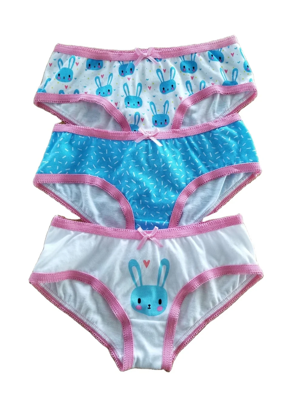 Милое нижнее белье OEM для девочек трусики из органического хлопка