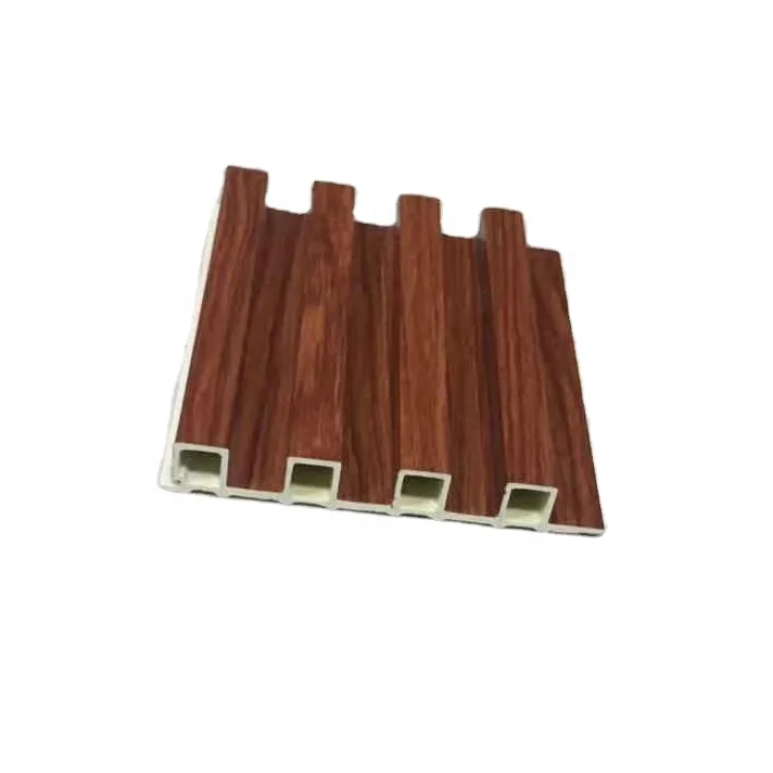 WPC material decorative with water proof auto-locking panel de pared interior