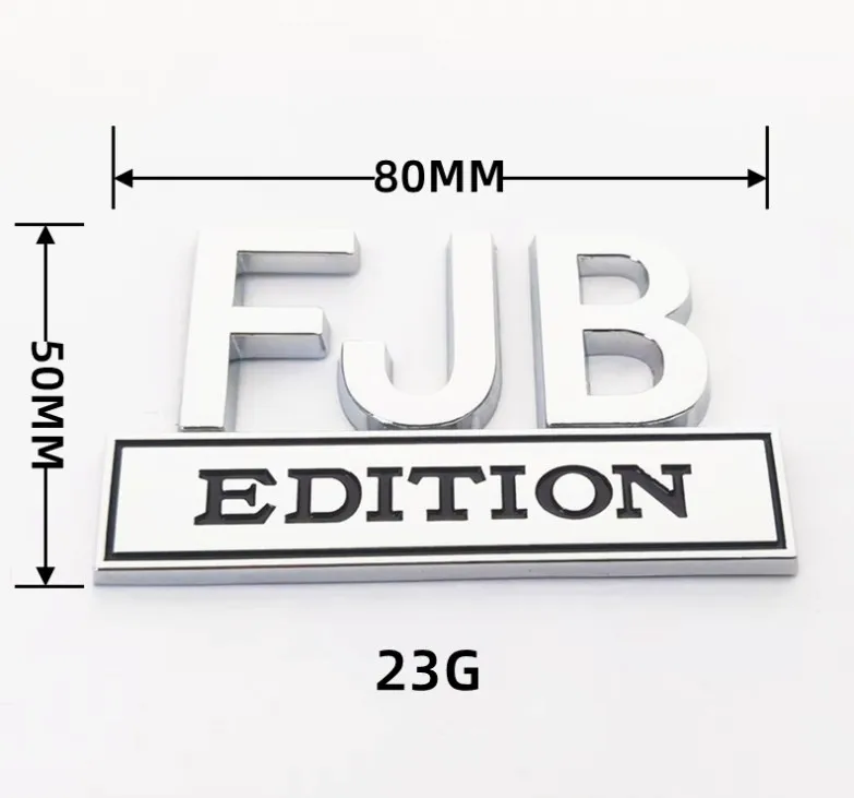 Manufacturer 3D outdoors chrome logo sticker car emblem badge