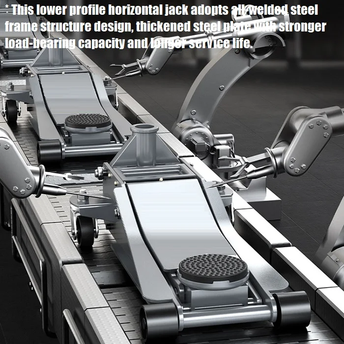 High quality underground jacking machine horizontal 3 ton 2.5 ton floor jack horizontal hydraulic jacks